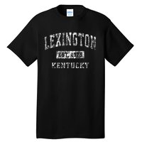 Lexington Kentucky Ky Vintage Established Sports Tall T-Shirt