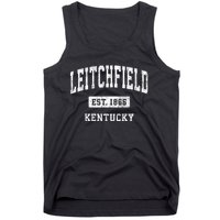 Leitchfield Kentucky Ky Vintage Athletic Sports Tank Top