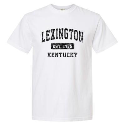 Lexington Kentucky Ky Vintage Established Sports Design Garment-Dyed Heavyweight T-Shirt