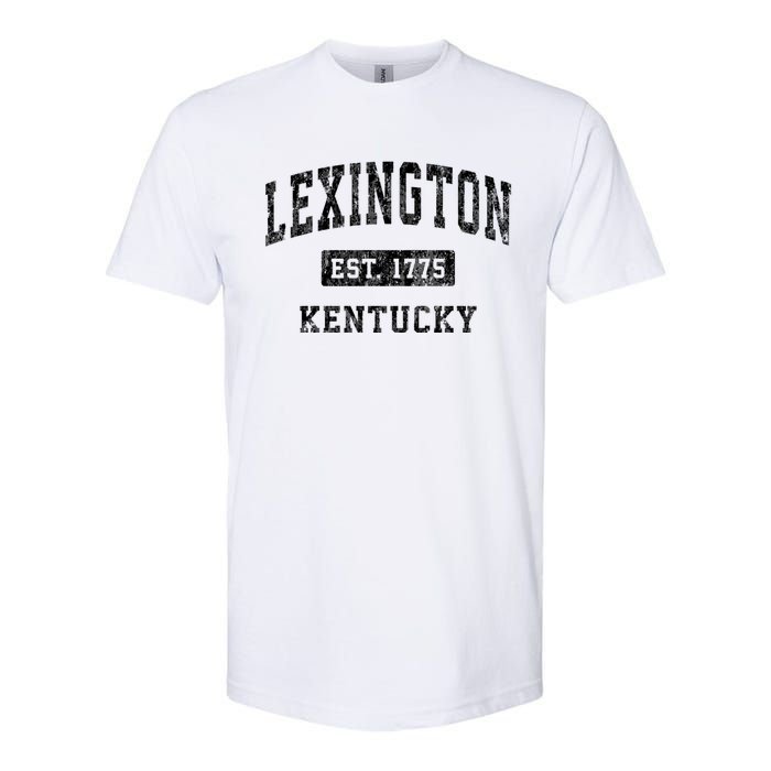 Lexington Kentucky Ky Vintage Established Sports Design Softstyle CVC T-Shirt