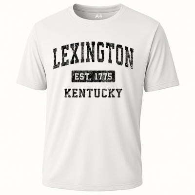 Lexington Kentucky Ky Vintage Established Sports Design Cooling Performance Crew T-Shirt