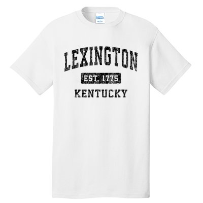 Lexington Kentucky Ky Vintage Established Sports Design Tall T-Shirt