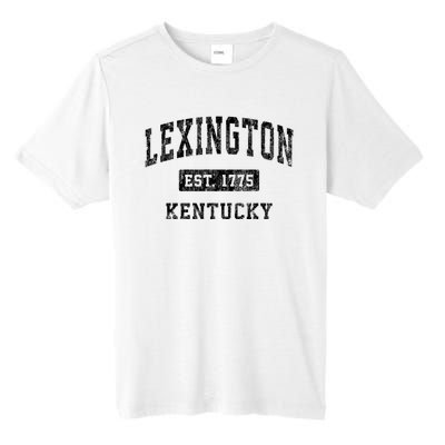 Lexington Kentucky Ky Vintage Established Sports Design Tall Fusion ChromaSoft Performance T-Shirt