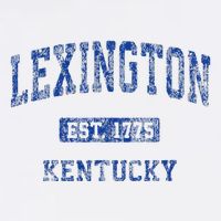 Lexington Kentucky Ky Vintage Athletic Sports Doggie Tank