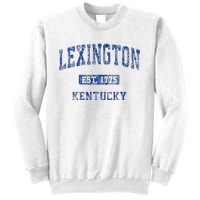 Lexington Kentucky Ky Vintage Athletic Sports Sweatshirt