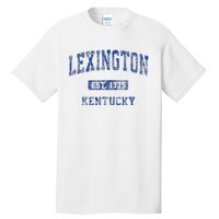 Lexington Kentucky Ky Vintage Athletic Sports Tall T-Shirt