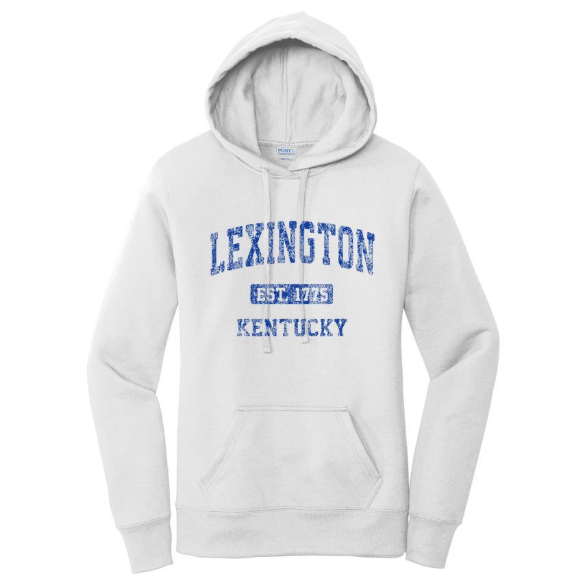 Lexington Kentucky Ky Vintage Athletic Sports Women's Pullover Hoodie