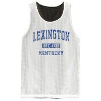 Lexington Kentucky Ky Vintage Athletic Sports Mesh Reversible Basketball Jersey Tank