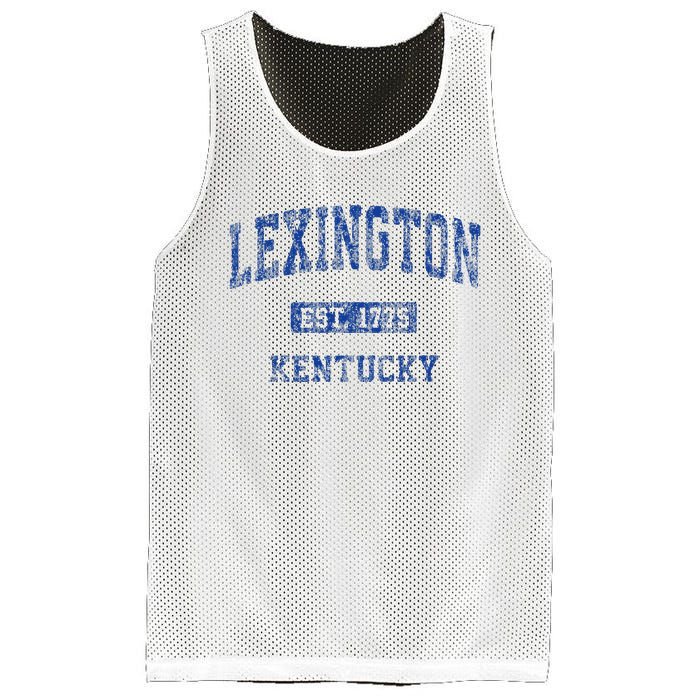 Lexington Kentucky Ky Vintage Athletic Sports Mesh Reversible Basketball Jersey Tank