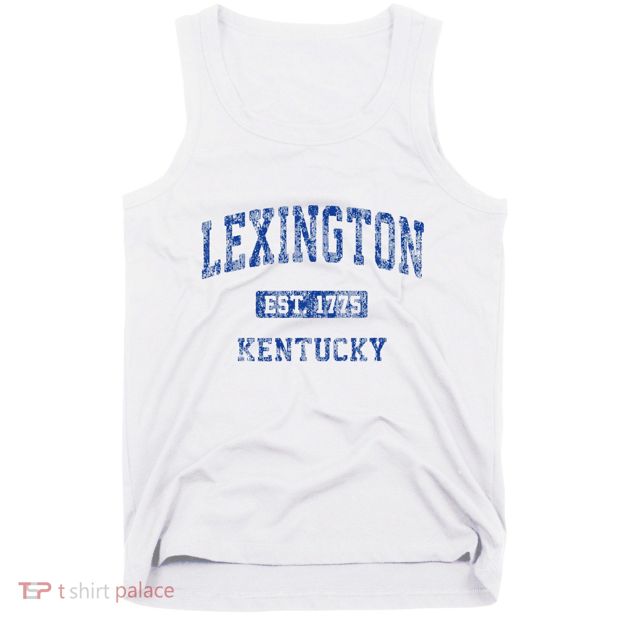 Lexington Kentucky Ky Vintage Athletic Sports Tank Top