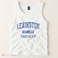 Lexington Kentucky Ky Vintage Athletic Sports Tank Top