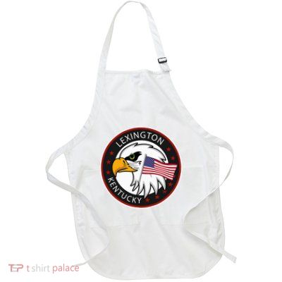 Lexington Kentucky Ky Full-Length Apron With Pockets