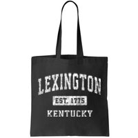 Lexington Kentucky Ky Vintage Established Sports Tote Bag