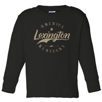 Lexington Ky Kentucky Toddler Long Sleeve Shirt