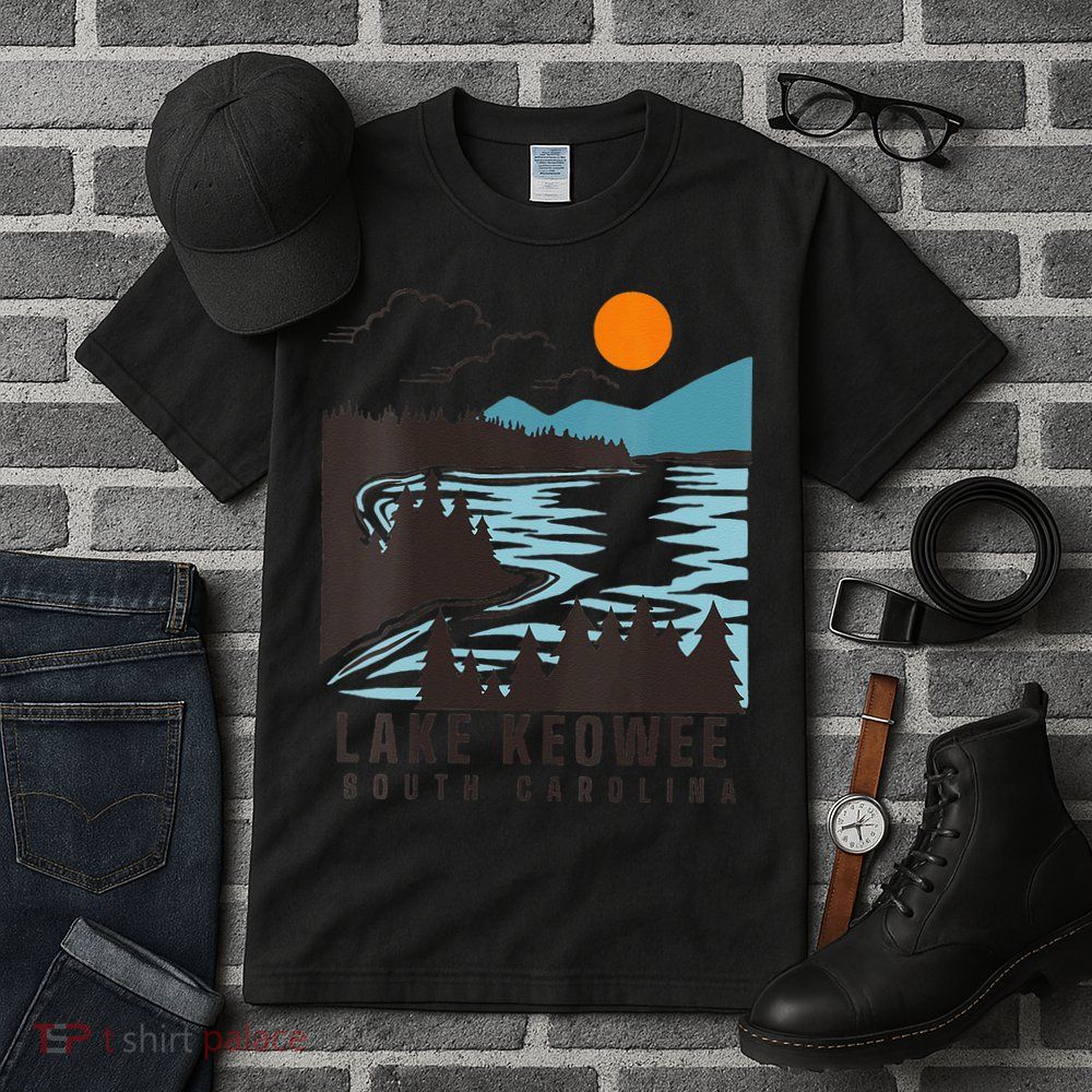 Lake Keowee Lake South Carolina Summer Lake Life Boating Tall T-Shirt