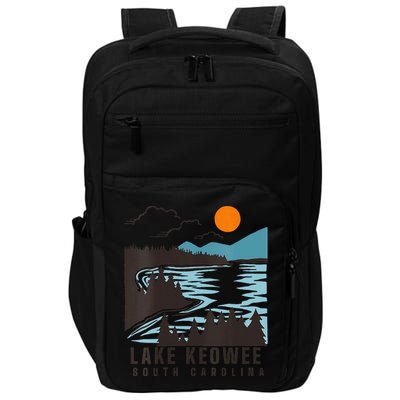 Lake Keowee Lake South Carolina Summer Lake Life Boating Impact Tech Backpack