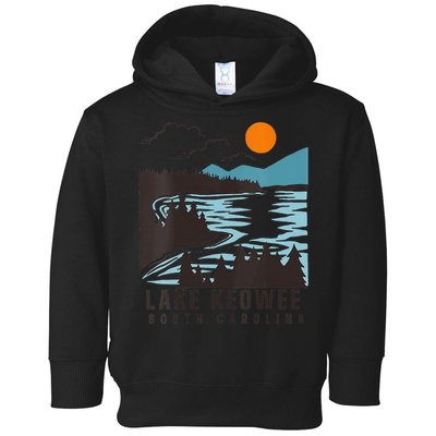 Lake Keowee Lake South Carolina Summer Lake Life Boating Toddler Hoodie