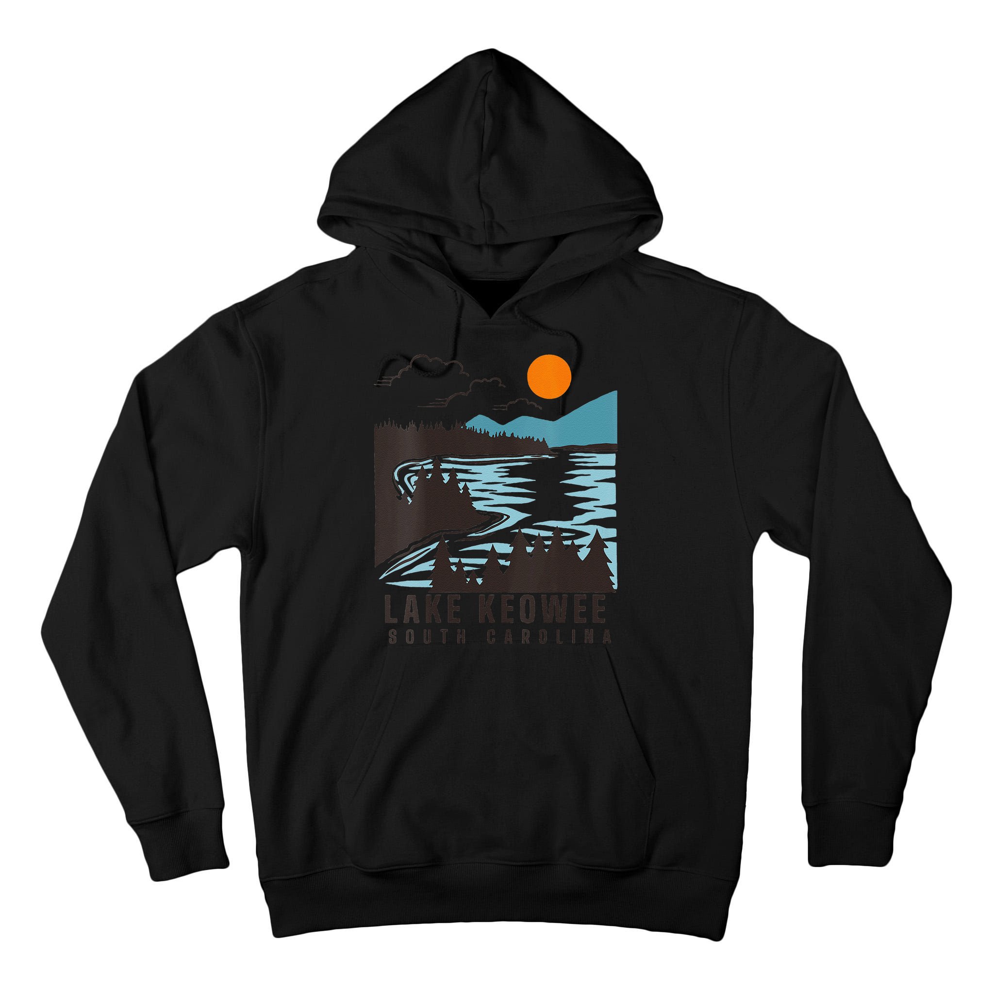 Lake Keowee Lake South Carolina Summer Lake Life Boating Tall Hoodie