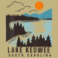 Lake Keowee Lake South Carolina Summer Lake Life Boating Cooling Performance Crew T-Shirt