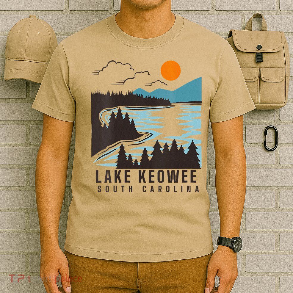 Lake Keowee Lake South Carolina Summer Lake Life Boating T-Shirt
