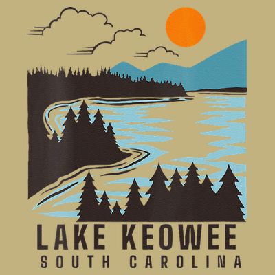 Lake Keowee Lake South Carolina Summer Lake Life Boating T-Shirt