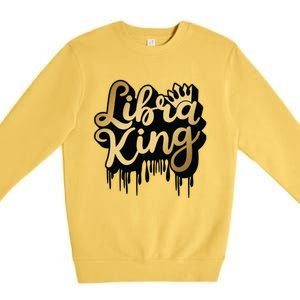 Libra King Premium Crewneck Sweatshirt