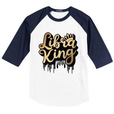 Libra King Baseball Sleeve Shirt