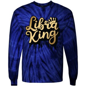 Libra King Tie-Dye Long Sleeve Shirt