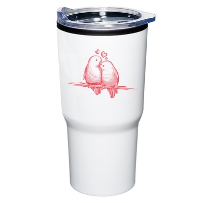 Lovebirds Kissing Tumbler