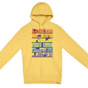 Library Kittens Premium Pullover Hoodie