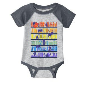 Library Kittens Infant Baby Jersey Bodysuit