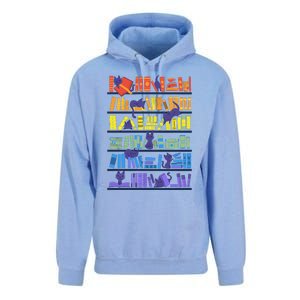 Library Kittens Unisex Surf Hoodie