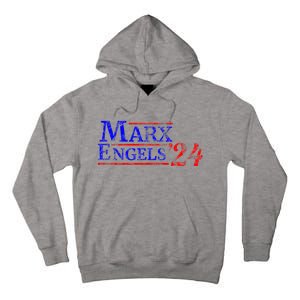 Leftist Karl Marx Engels Us Election Democratic Socialist Tall Hoodie