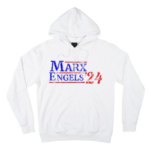 Leftist Karl Marx Engels Us Election Democratic Socialist Hoodie