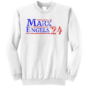 Leftist Karl Marx Engels Us Election Democratic Socialist Sweatshirt