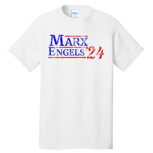 Leftist Karl Marx Engels Us Election Democratic Socialist Tall T-Shirt