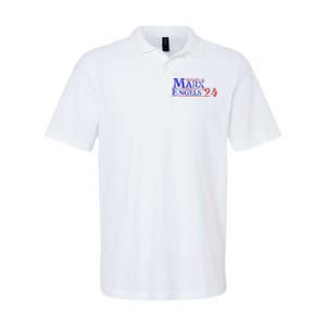 Leftist Karl Marx Engels Us Election Democratic Socialist Softstyle Adult Sport Polo