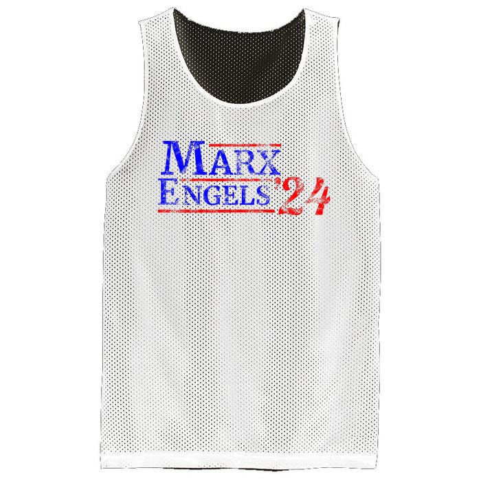 Leftist Karl Marx Engels Us Election Democratic Socialist Mesh Reversible Basketball Jersey Tank