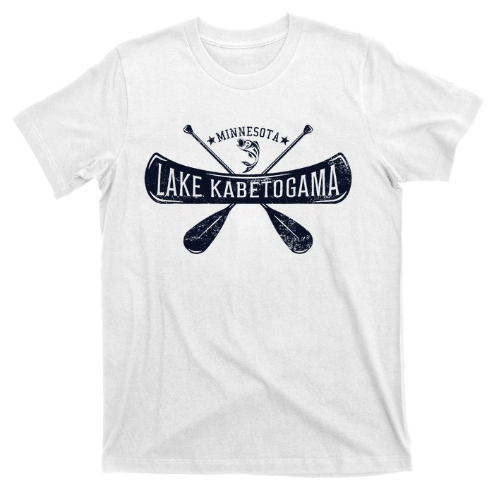 Lake Kabetogama Minnesota Vintage Distressed T-Shirt