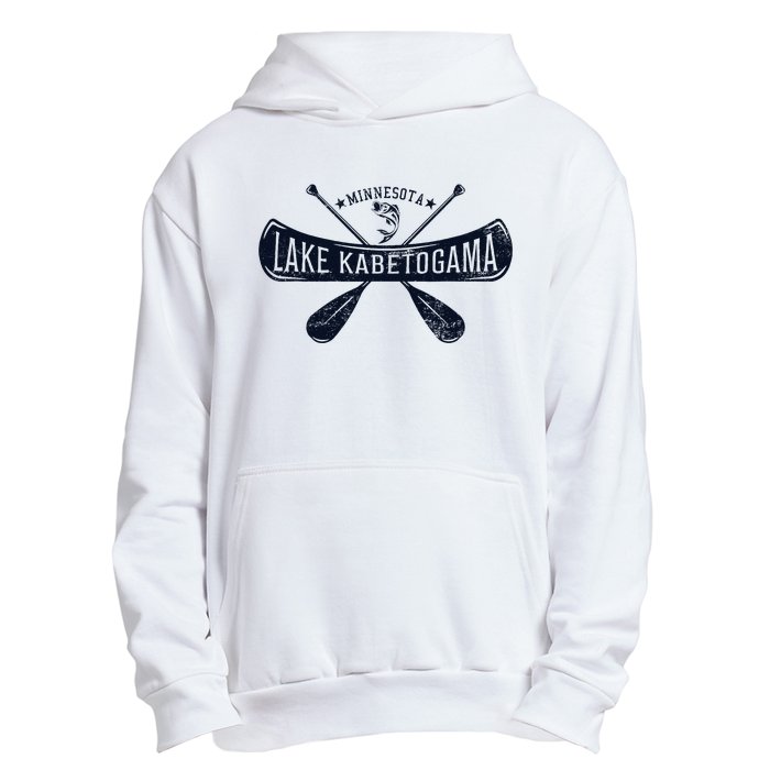 Lake Kabetogama Minnesota Vintage Distressed Urban Pullover Hoodie