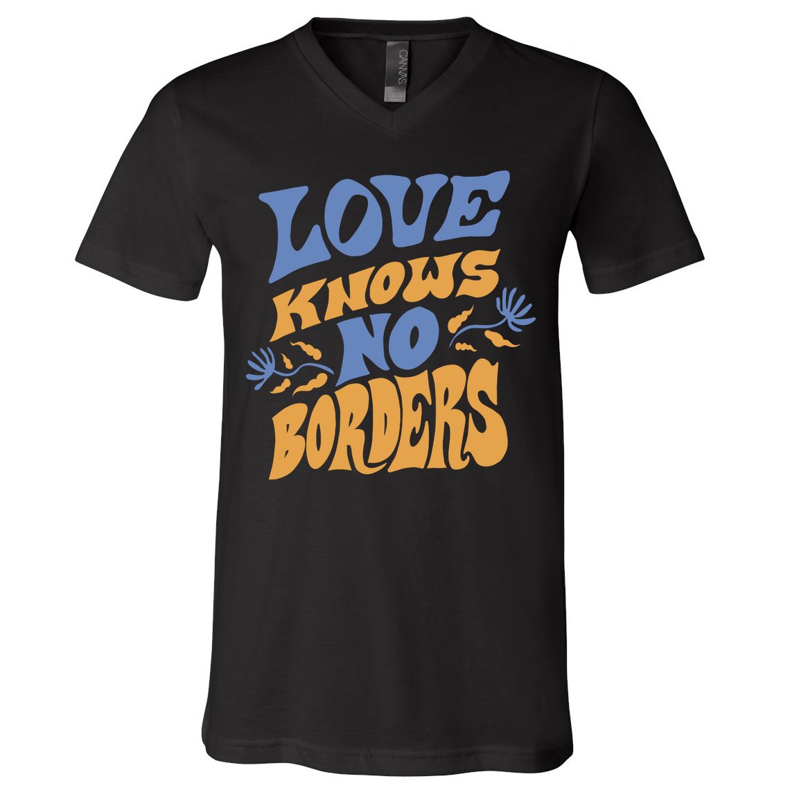 Love Knows No Borders V-Neck T-Shirt