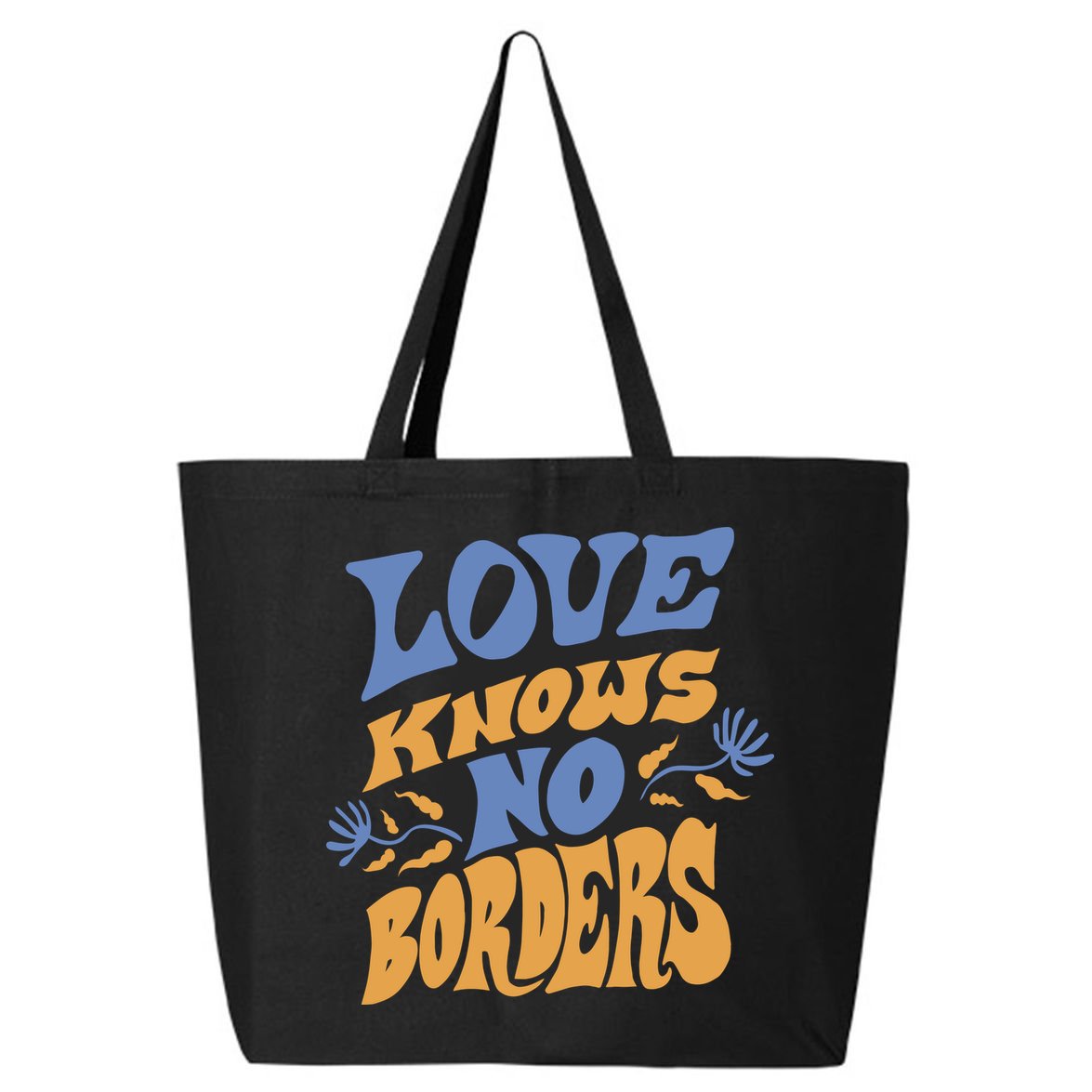 Love Knows No Borders 25L Jumbo Tote