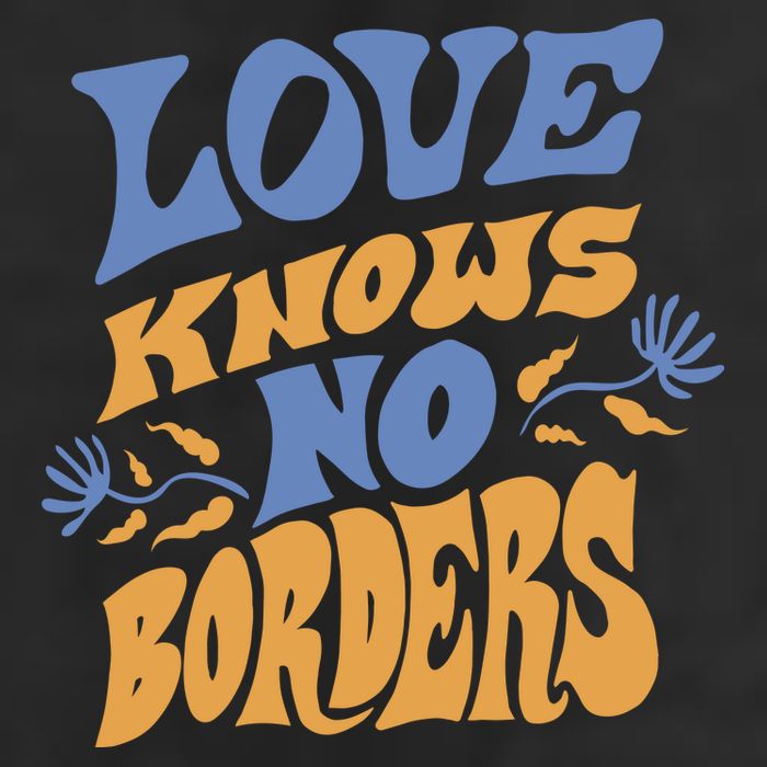Love Knows No Borders Golf Towel