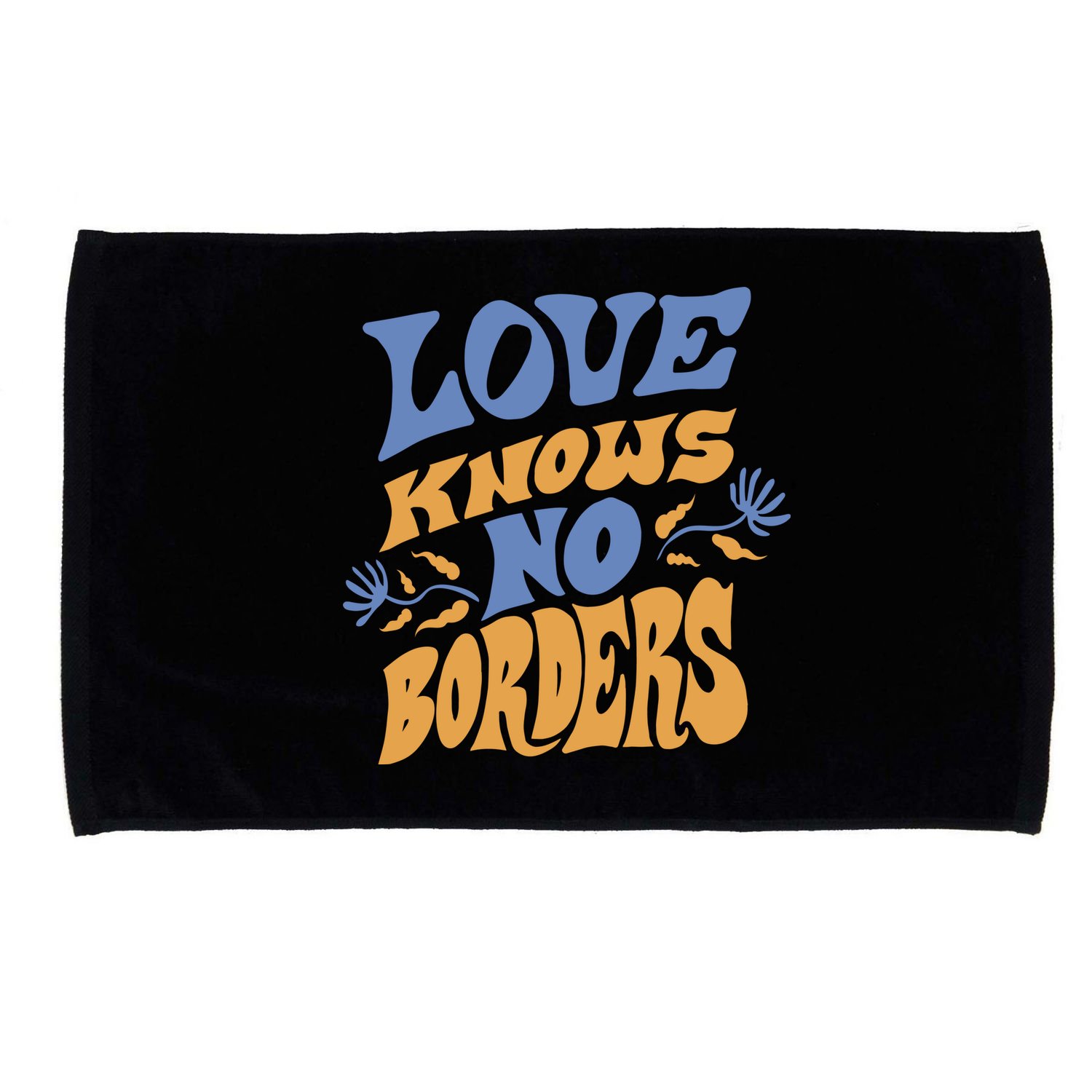 Love Knows No Borders Microfiber Hand Towel