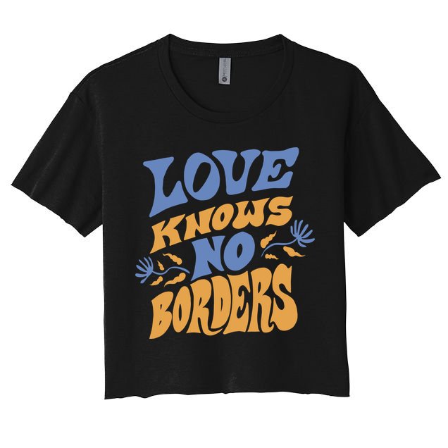Love Knows No Borders Crop Top