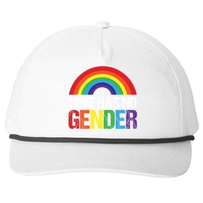 Love Knows No Gender For Lgtb Csd Friends Gift Snapback Five-Panel Rope Hat