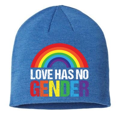 Love Knows No Gender For Lgtb Csd Friends Gift Sustainable Beanie