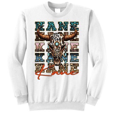 Love Kane Name Personalized Kane Vintage 80S Proud Name Sweatshirt