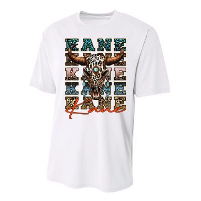 Love Kane Name Personalized Kane Vintage 80S Proud Name Performance Sprint T-Shirt