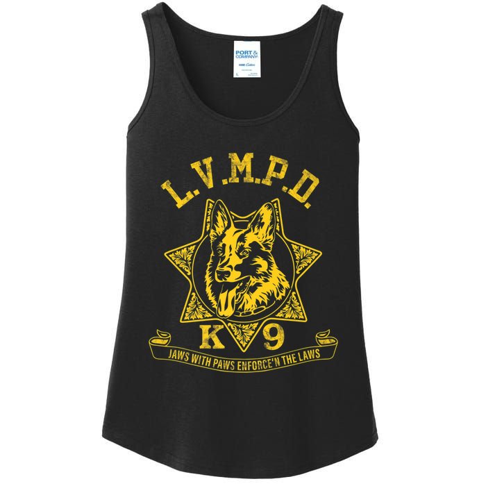 LVMPD K9 Police Officer Premium Ladies Essential Tank